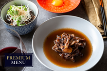 画像をギャラリービューアに読み込む, 黒毛和牛のすき焼き&牛ひき肉のルーローハン(1キット2人前)