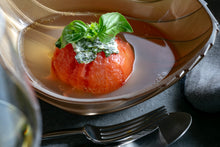画像をギャラリービューアに読み込む, 鴨のロースト〜レモンキャラメルソース〜サワークリームのマッシュポテト添え&丸ごとトマトとバジルバターのスープ(1キット2人前)