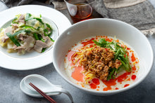 画像をギャラリービューアに読み込む, 豚バラ肉と新生姜の回鍋肉&豆乳担々麺(1キット2人前)