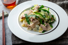 画像をギャラリービューアに読み込む, 豚バラ肉と新生姜の回鍋肉&豆乳担々麺(1キット2人前)