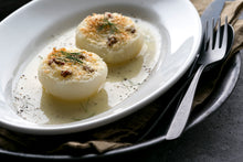 画像をギャラリービューアに読み込む, イベリコ豚の香草カツレツ&新玉ねぎのグラチネ(1キット2人前)