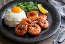 画像をギャラリービューアに読み込む, 赤海老のガーリックシュリンプ&焼き野菜のポテトサラダ〜カレー風味〜(1キット2人前)