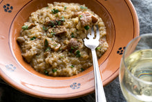 画像をギャラリービューアに読み込む, ポルチーニリゾット&ローマ名物サルティンボッカ(1キット2人前)