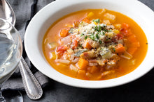 画像をギャラリービューアに読み込む, ハッシュドビーフのとろとろオムライス&7種の具材のミネストローネ(1キット2人前)