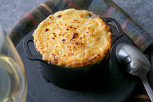 画像をギャラリービューアに読み込む, サーモンのピカタ 彩り野菜のケッカソース&アッシェ・パルマンティエ(1キット2人前)