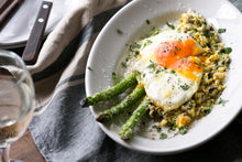 画像をギャラリービューアに読み込む, たっぷり野菜とラムのトマト煮込み&アスパラガスのグリルと伊風タルタルソース(1キット2人前)