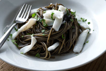 画像をギャラリービューアに読み込む, イカスミパスタ&秋野菜のカポナータ(1キット2人前)