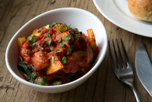 画像をギャラリービューアに読み込む, イカスミパスタ&秋野菜のカポナータ(1キット2人前)