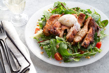 画像をギャラリービューアに読み込む, タンドリーチキンのシーザーサラダ仕立て&田舎風じゃがいもと長葱のスープ(1キット2人前)