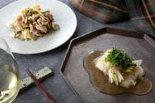 画像をギャラリービューアに読み込む, 油淋鱧 煎り酒ソース&豚肉と豆腐のザーサイ炒め(1キット2人前)