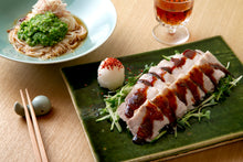 画像をギャラリービューアに読み込む, 雲白肉〜茹で豚のスパイシーソースかけ〜&叩きオクラの冷やし中華(1キット2人前)
