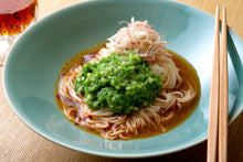 画像をギャラリービューアに読み込む, 雲白肉〜茹で豚のスパイシーソースかけ〜&叩きオクラの冷やし中華(1キット2人前)