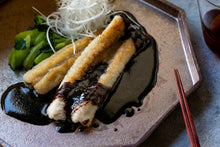 画像をギャラリービューアに読み込む, アナゴのステーキ 甜麺醤ソース&干し貝柱のトロミスープ(1キット2人前)