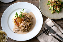 画像をギャラリービューアに読み込む, 若鶏とキノコのビネガー風味 バターライス添え&オクラと林檎のハニーマスタードマリネ(1キット2人前)