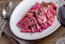 画像をギャラリービューアに読み込む, スパイシー鴨胸肉のポワレ 下仁田ネギのクリームリゾット 赤ワインソース＆ビーツと胡桃のサワークリーム和え（1キット2人前）
